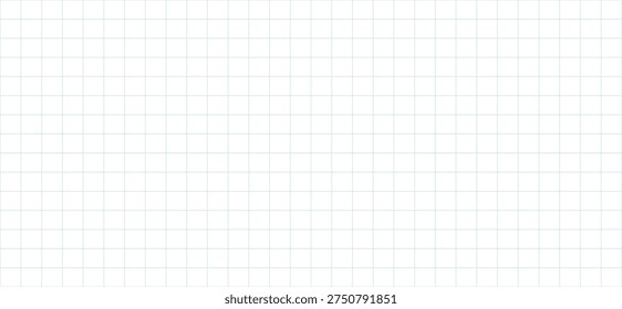 Millimeter graph paper lined for study in technical educational institutions. Abstract paper grid vector illustration. Geometric pattern for school, technical engineering line scale measurement.