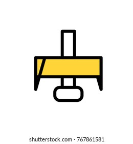 milling cutter vector icon