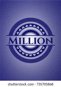 Million denim background