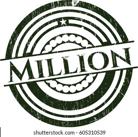 Million rubber grunge seal
