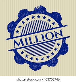 Million rubber grunge texture seal
