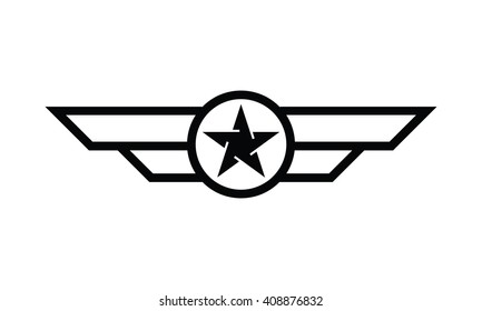 Millitary Aviation, Aviation Badge, Aviation Emblem