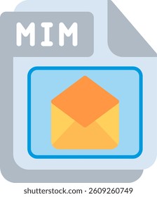 MIM Flat Illustration Vector Design