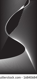 Mimalistic modern black background. Vector volume realistic texture with simple geometric shapes, triangles. 3d geometric seamless pattern. Futuristic design.
