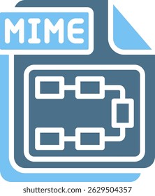 MIME Glyph Two Colour Icon