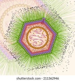 Mimi virus. Background. Eps 10.