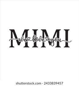 Mimi Wir lieben euch Hintergrund inspirierende positive Zitate, Motivation, Typografie, Schriftdesign