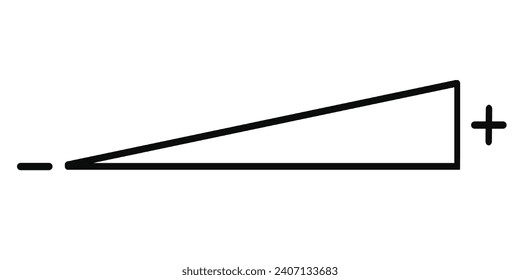 Min Max volume icon on white background. Vector illustration.
