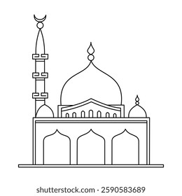 Minaret A Spiritual Journey Through Line Art.