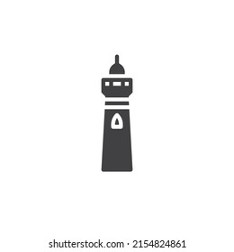 Icono vector de torre minaret. signo plano relleno para concepto móvil y diseño web. Icono de glifo de la torre de la mezquita. Símbolo, ilustración del logotipo. Gráficos vectoriales