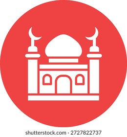 Minaret Vector Icon Design Illustration