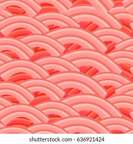 Minced meat pattern seamless. Food Ornament Background