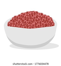 Minced meat.Vector image, eps 10