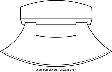 Mincing knife illustration [Kinds of knives]