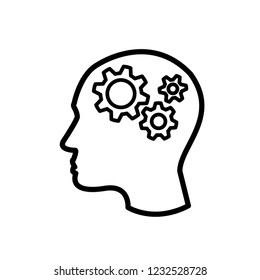 mind brain icon 