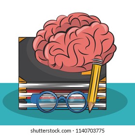 Mind and brain power concept