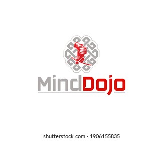 MIND DOJO VECTOR LOGO DESIGN