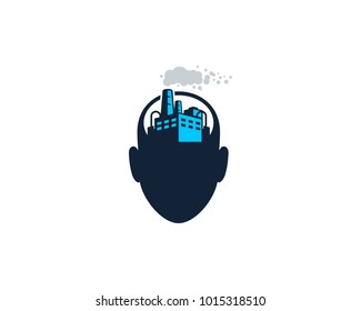 Mind Factory Icon Logo Design Element