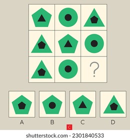 Juego de la mente, preguntas del cerebro - Prueba de CI, preguntas de inteligencia visual, Buscar la parte que falta.