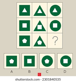 Juego de la mente, preguntas del cerebro - Prueba de CI, preguntas de inteligencia visual, Buscar la parte que falta.