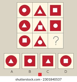 Mind game, Brain questions - IQ TEST, Visual intelligence questions, Find the missing part.