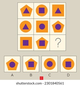 Mind game, Brain questions - IQ TEST, Visual intelligence questions, Find the missing part.