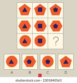 Juego de la mente, preguntas del cerebro - Prueba de CI, preguntas de inteligencia visual, Buscar la parte que falta.