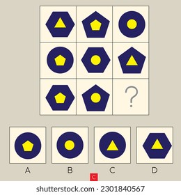 Mind game, Brain questions - IQ TEST, Visual intelligence questions, Find the missing part.