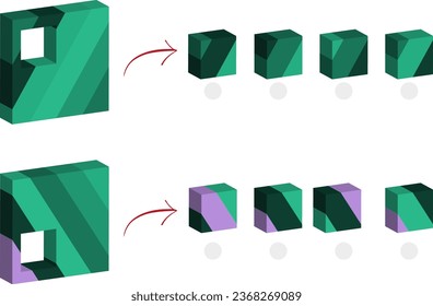 Mind game, Brain questions - IQ TEST, Visual intelligence questions, Find the missing part.