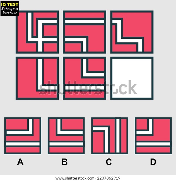 Mind game, Brain questions - IQ\
TEST, Visual intelligence questions, Find the missing\
part.