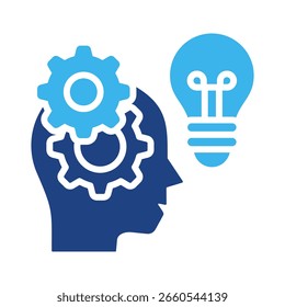 Mind Icon Element For Design