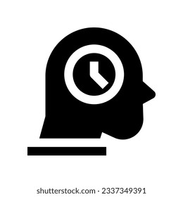 icono mental para tu sitio web, móvil, presentación y diseño de logotipo.