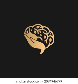 mind logo vector, mind health vector