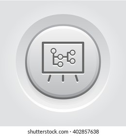 Mind Map Icon. Business Concept