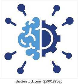 Mind Map Icon Element For Design
