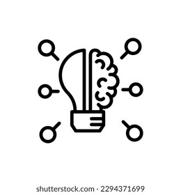 Mind Mapping icon in vector. Illustration