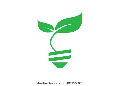 mind nature logo design graphic template
