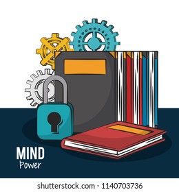 Mind power concept
