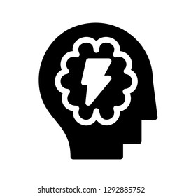 mind power glyphs icon