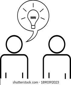 icono del proceso mental iconos positivos del negocio dibujado a mano. gráficos de iconos de personalidades positivas de negocios con icono de vector-dibujado-computadora-icono.