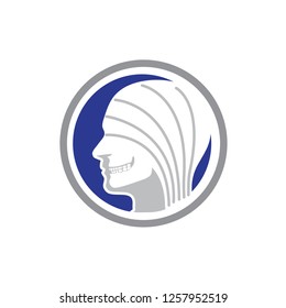 mind and skull logo designs