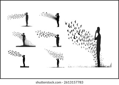 The Mind Takes Flight
Dissolving Silence"
A Thousand Wings
