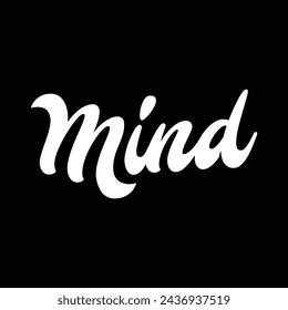 texto mental sobre fondo negro.