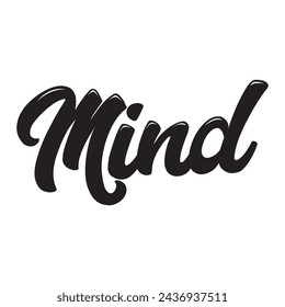 mind text on white background.