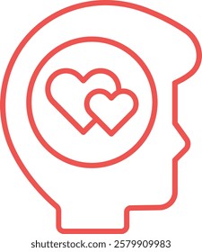 Mind vector icon. Can be used for printing, mobile and web applications.