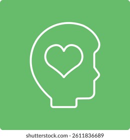 Mind vector icon. Can be used for printing, mobile and web applications.