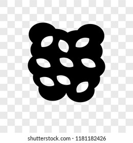 Mind vector icon isolated on transparent background, Mind logo concept
