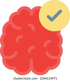 mind Vector illustration on a transparent background. Premium quality symmbols. Line Color vector icons for concept and graphic design.