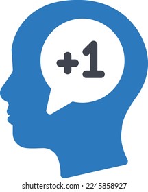Mind Vector illustration on a transparent background. Premium quality symmbols. Glyphs vector icons for concept and graphic design. 

