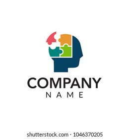 Mind vector logo icon illustration
